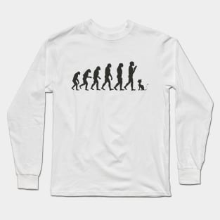 Funny Evolution Theory Humor Long Sleeve T-Shirt